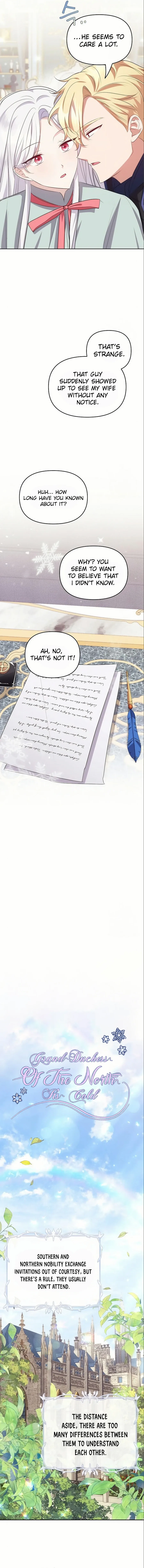 Grand Duke, I Can’t Do It Because It’s Too Cold in The North Chapter 9 page 6