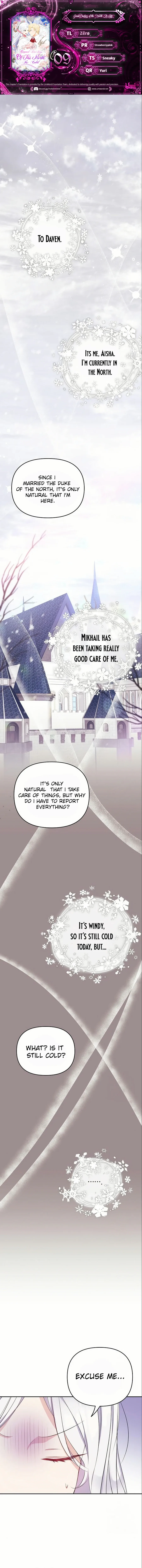 Grand Duke, I Can’t Do It Because It’s Too Cold in The North Chapter 9 page 2