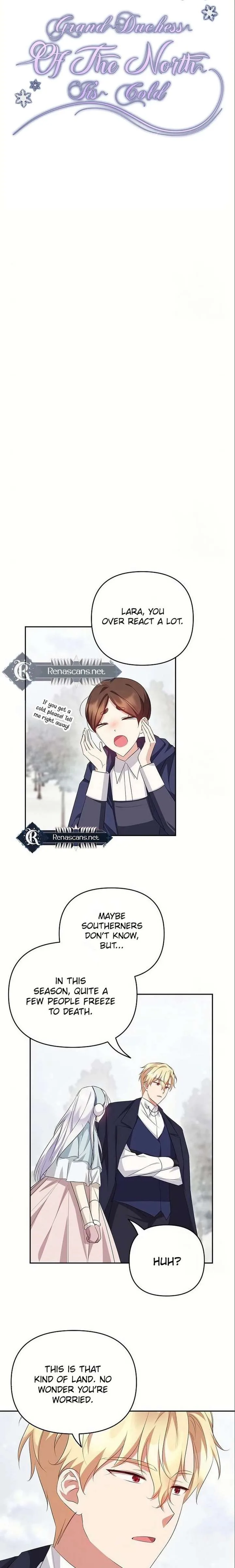 Grand Duke, I Can’t Do It Because It’s Too Cold in The North Chapter 13 page 3