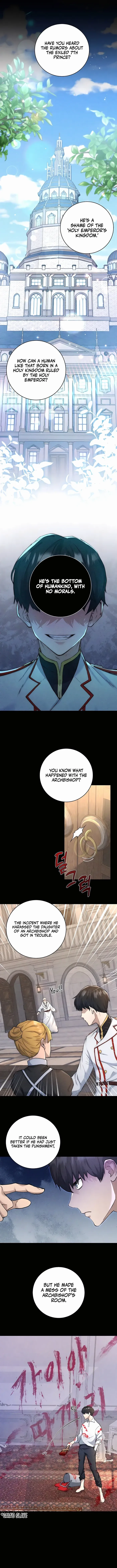 Grandson of the Holy Emperor is a Necromancer Chapter 1 page 7