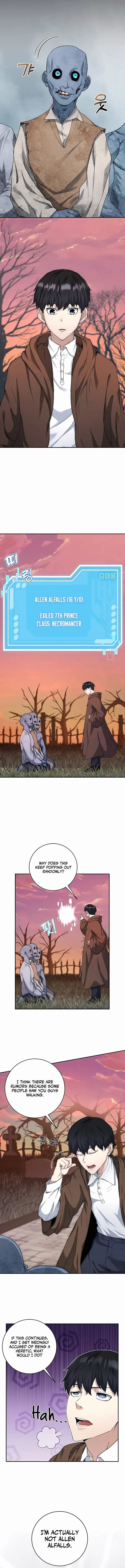 Grandson of the Holy Emperor is a Necromancer Chapter 1 page 10