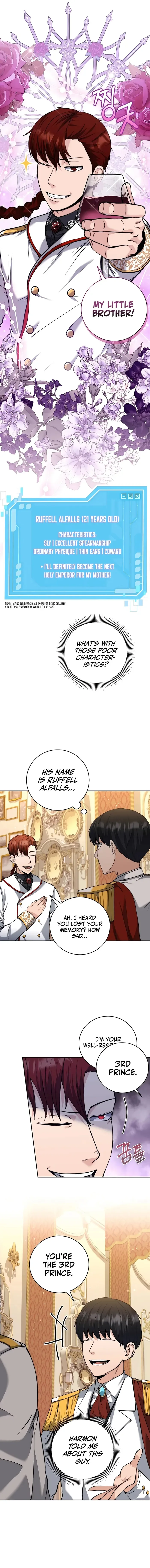 Grandson of the Holy Emperor is a Necromancer Chapter 26 page 1