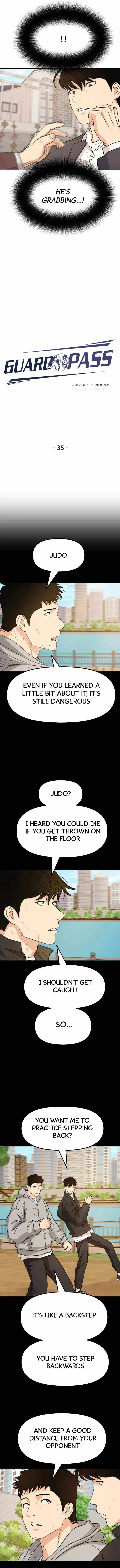 Guard pass Chapter 35 page 3