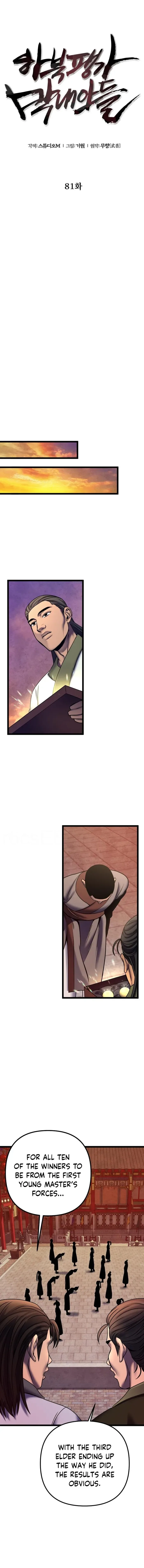 Ha Buk Paeng’s youngest son Chapter 81 page 23