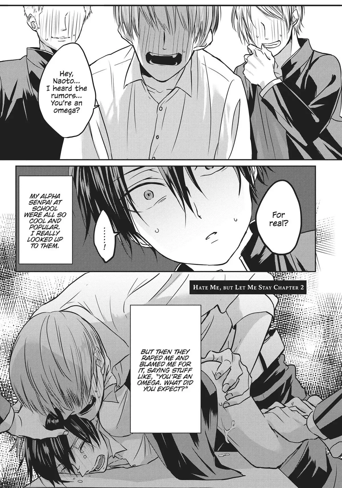 Hate Me, but Let Me Stay Chapter 2 page 1