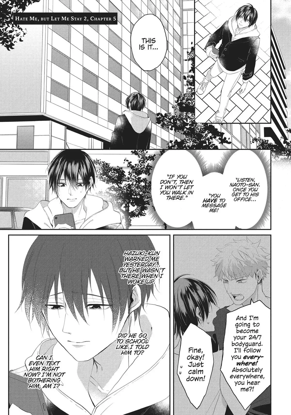 Hate Me, but Let Me Stay Chapter 11 page 1