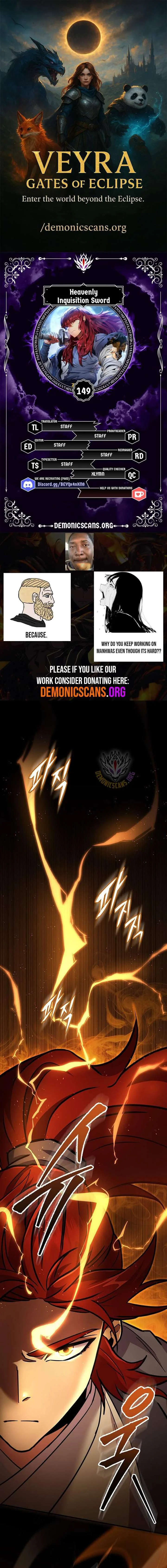 Heavenly Inquisition Sword Chapter 149 page 2