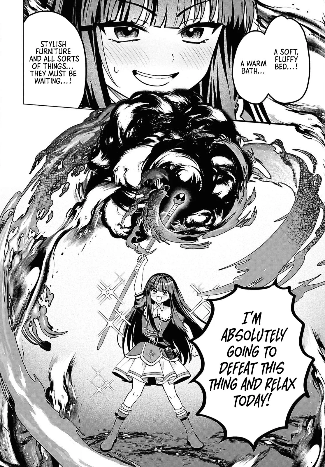 Hello, I’m the Saint of Material Desires~I was greatly misunderstood due to my overpowered skill “Clear Reward”~ Chapter 3 page 15