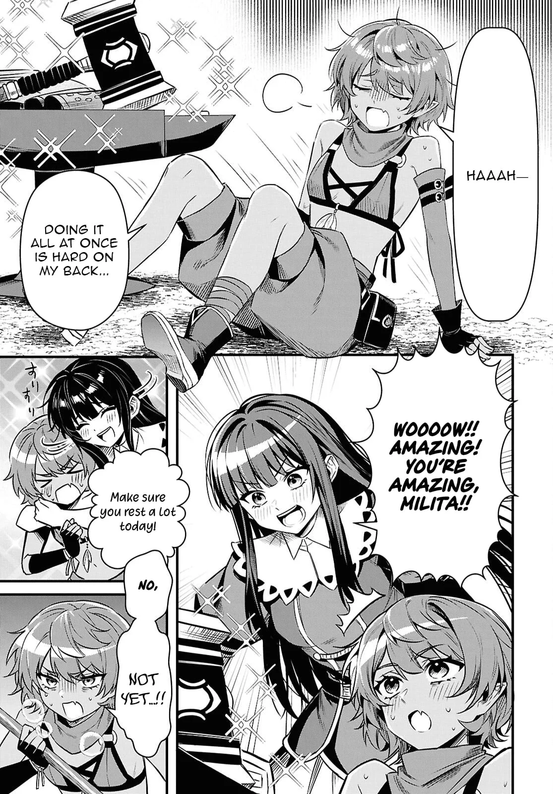 Hello, I’m the Saint of Material Desires~I was greatly misunderstood due to my overpowered skill “Clear Reward”~ Chapter 13 page 14