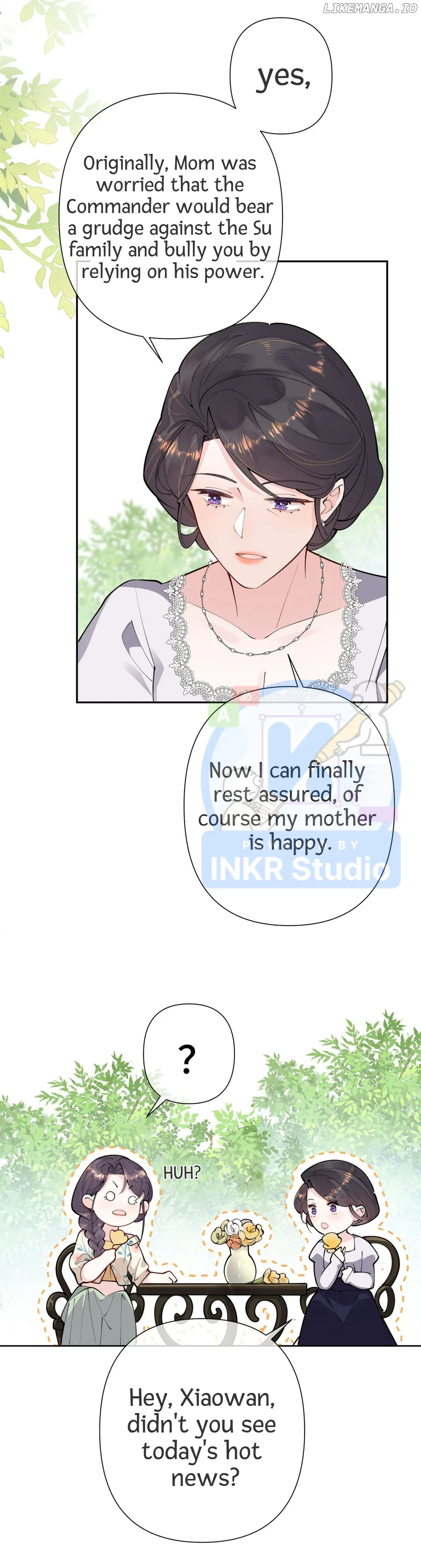 Her Marriage Was Called Off at Daytime, the Cutely Fierce Commander Asked Her For a Hug at Night Chapter 13 page 13