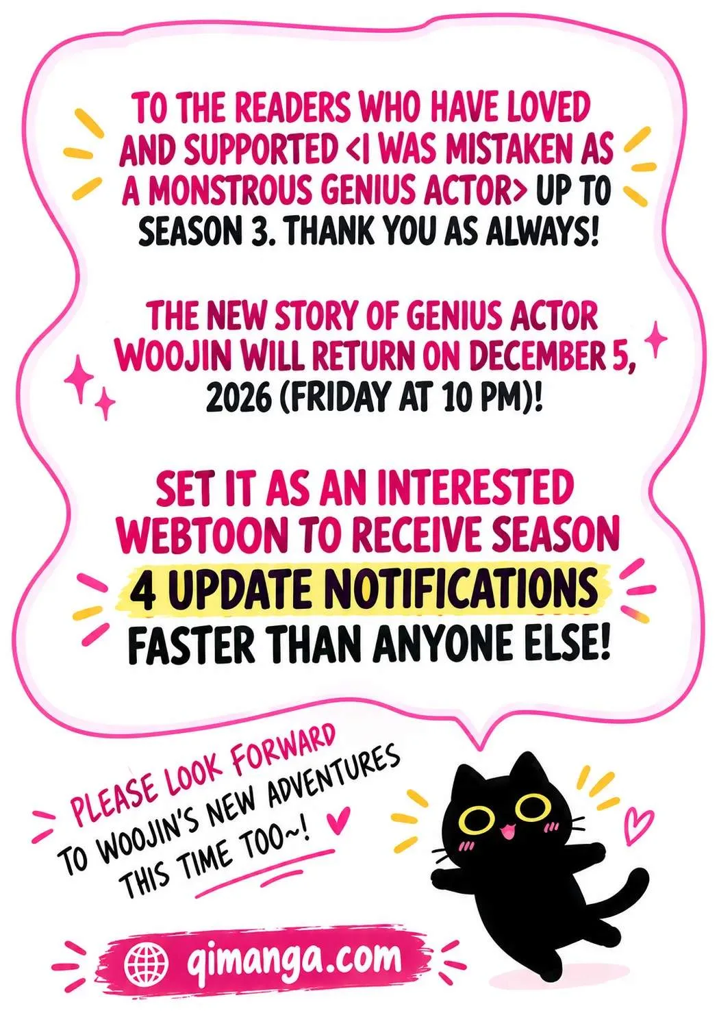 I Was Mistaken As a Monstrous Genius Actor Chapter 120.5 page 1