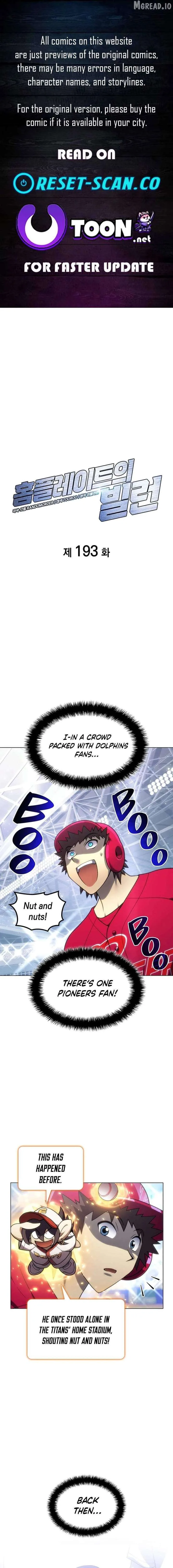 Home Plate Villain Chapter 193 page 1
