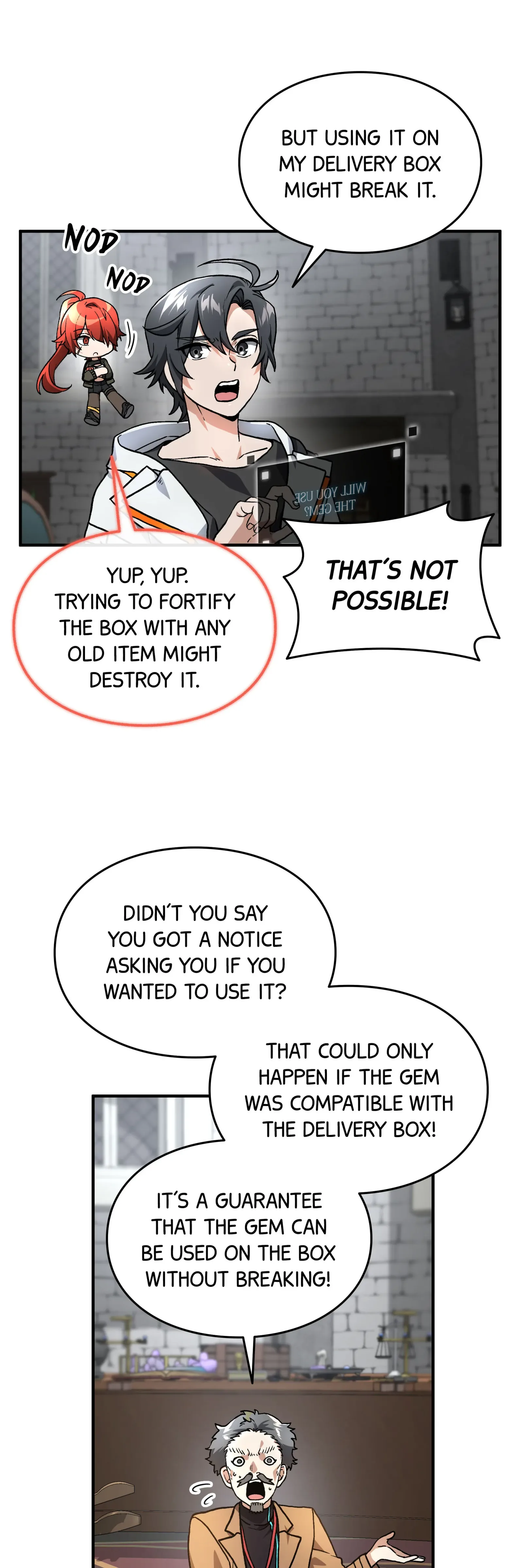 How I Became an SSS Rank Delivery Hunter Chapter 14 page 6