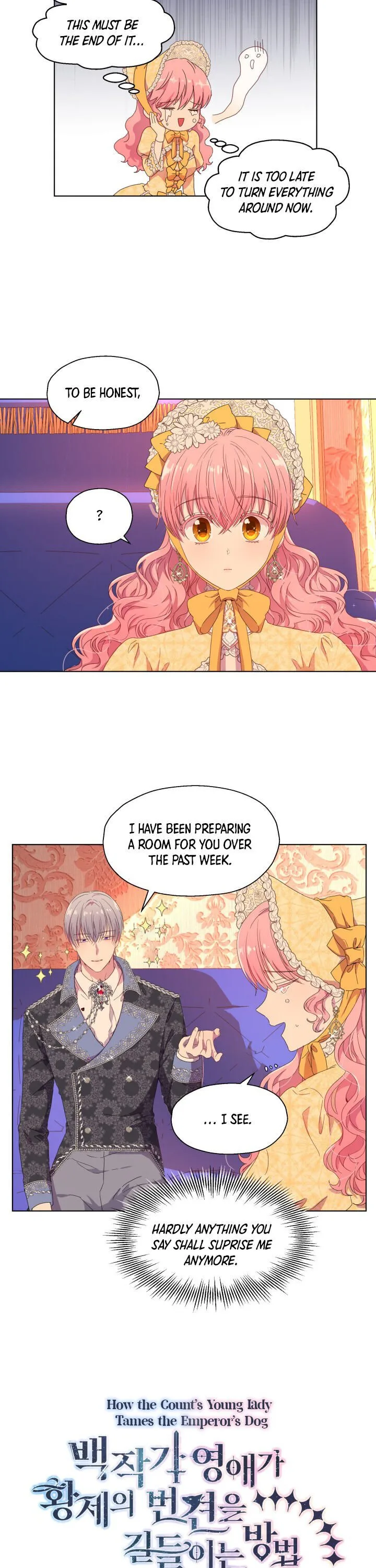 How the Count’s Young Lady Tames the Emperor’s Dog Chapter 3 page 8