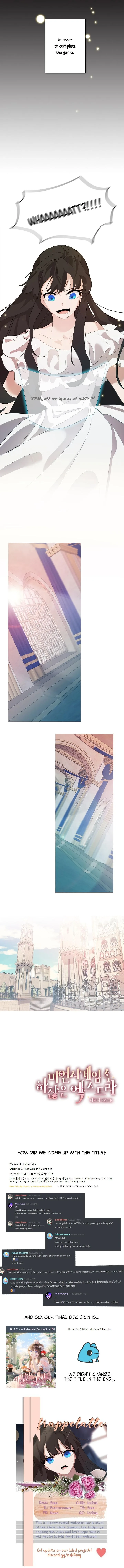How to Clear a Dating Sim as a Side Character Chapter 0 page 7