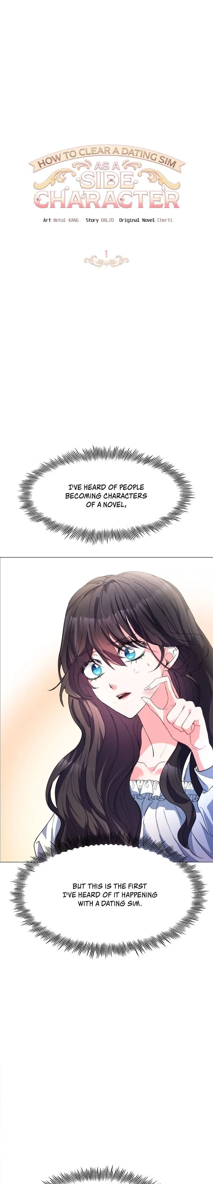How to Clear a Dating Sim as a Side Character Chapter 1 page 10