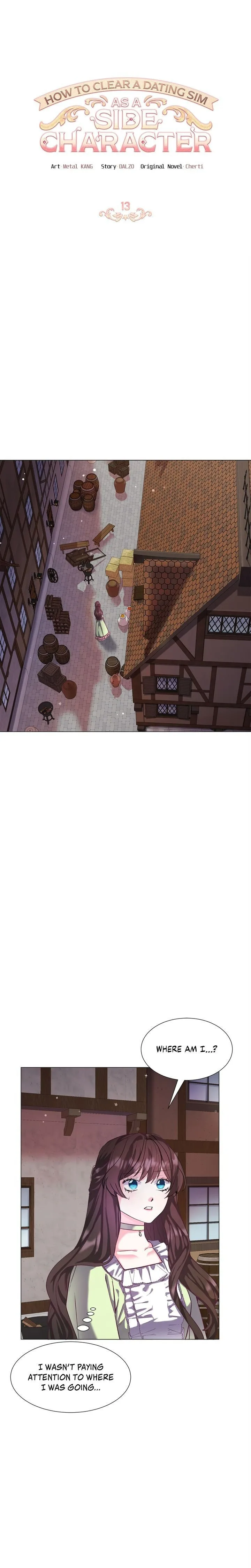 How to Clear a Dating Sim as a Side Character Chapter 13 page 3
