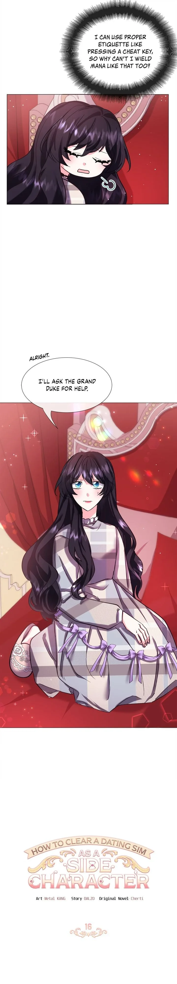 How to Clear a Dating Sim as a Side Character Chapter 16 page 4
