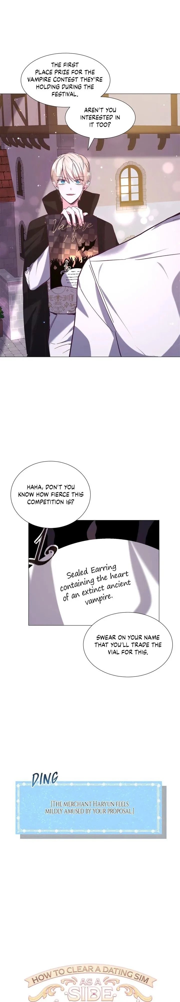 How to Clear a Dating Sim as a Side Character Chapter 18 page 3