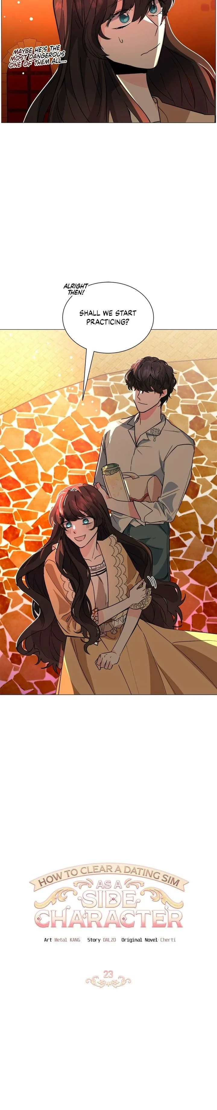 How to Clear a Dating Sim as a Side Character Chapter 23 page 3