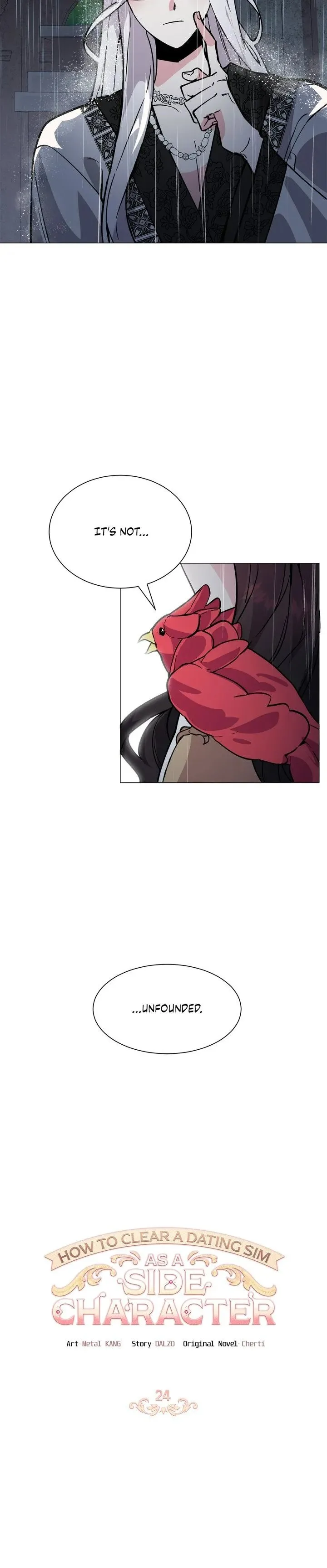 How to Clear a Dating Sim as a Side Character Chapter 24 page 3