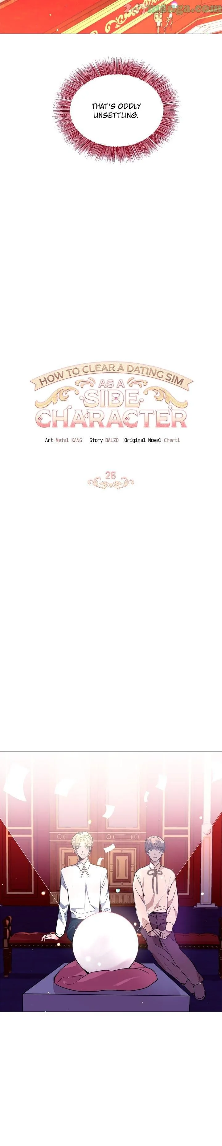 How to Clear a Dating Sim as a Side Character Chapter 26 page 7