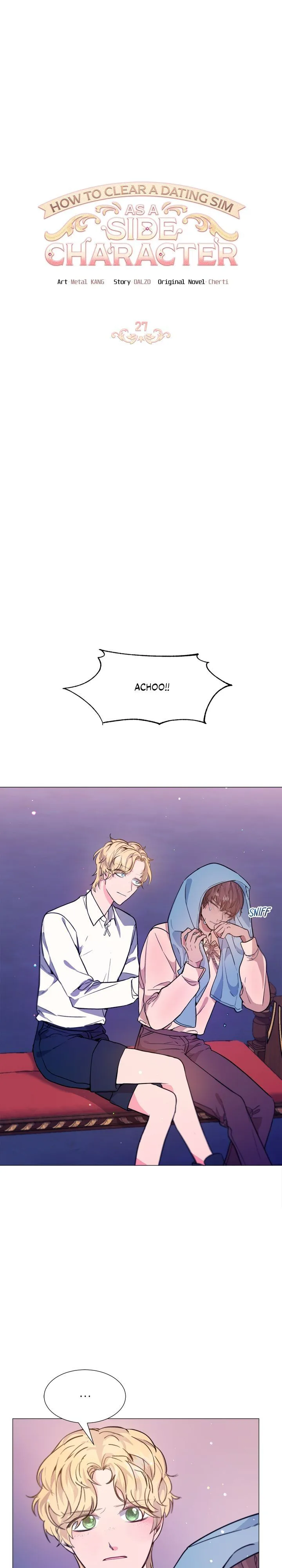How to Clear a Dating Sim as a Side Character Chapter 27 page 10