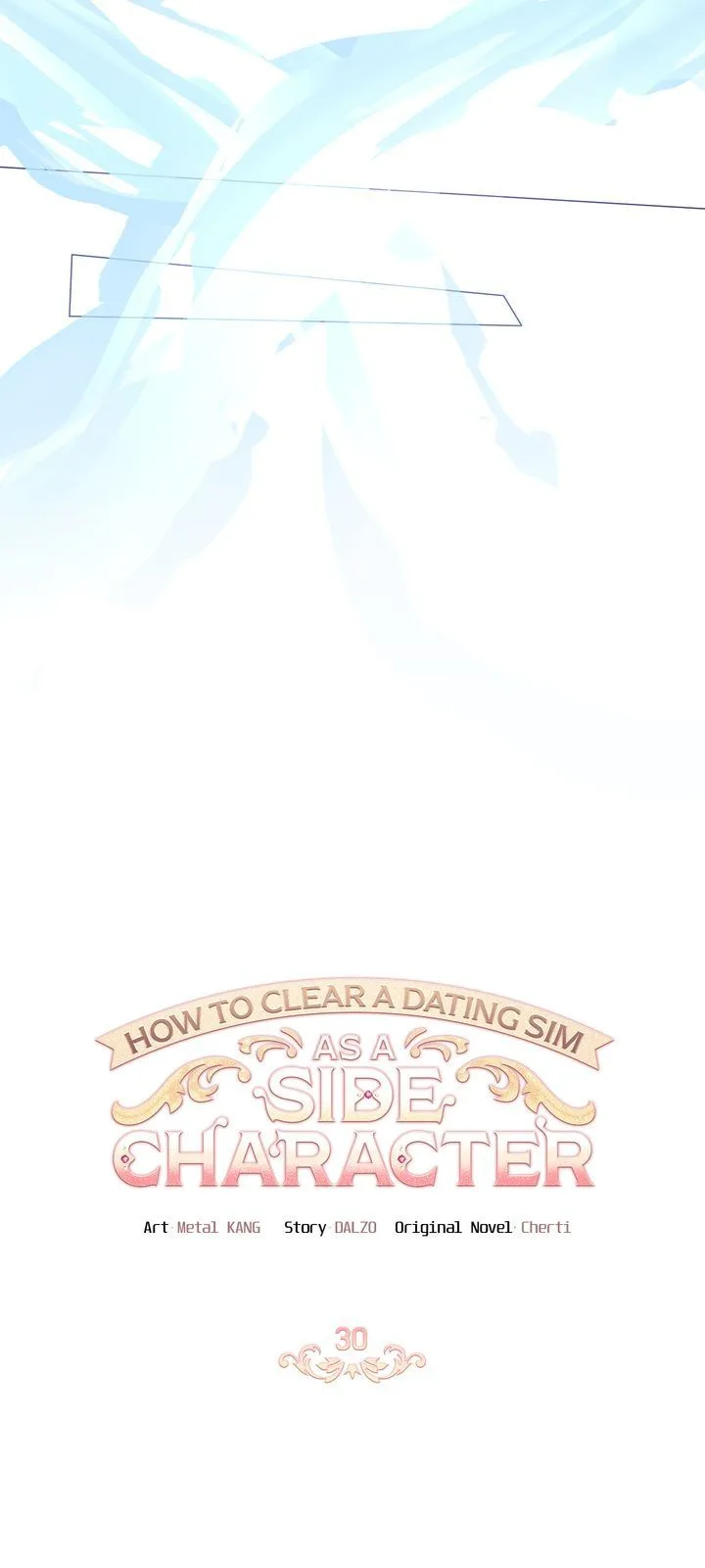 How to Clear a Dating Sim as a Side Character Chapter 30 page 4