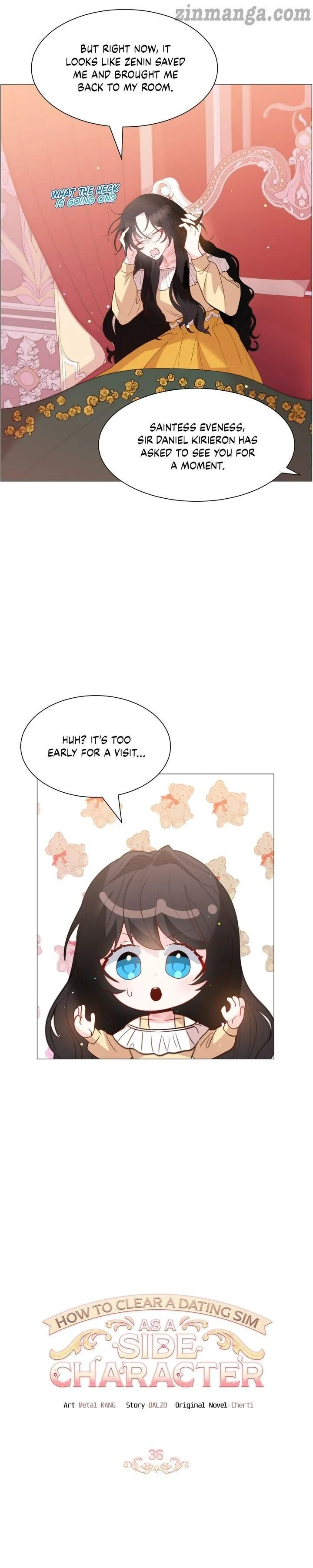How to Clear a Dating Sim as a Side Character Chapter 36 page 7