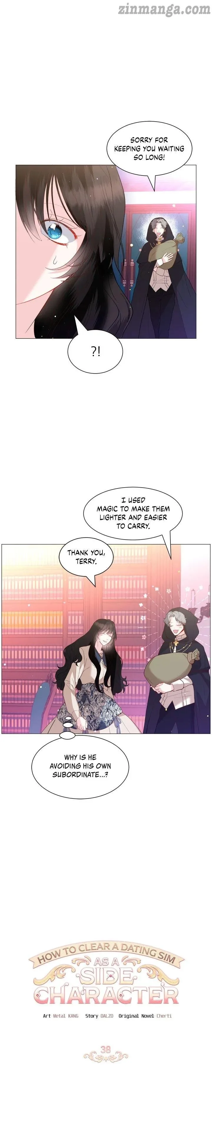 How to Clear a Dating Sim as a Side Character Chapter 38 page 4