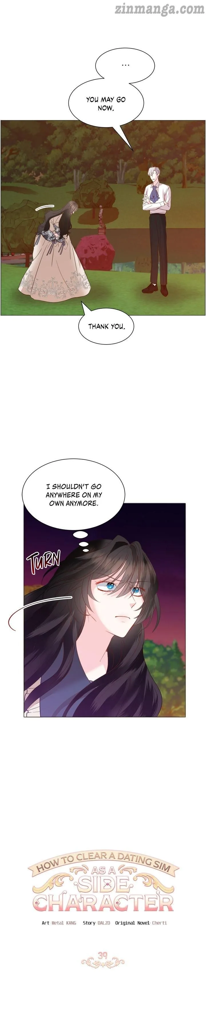 How to Clear a Dating Sim as a Side Character Chapter 39 page 3