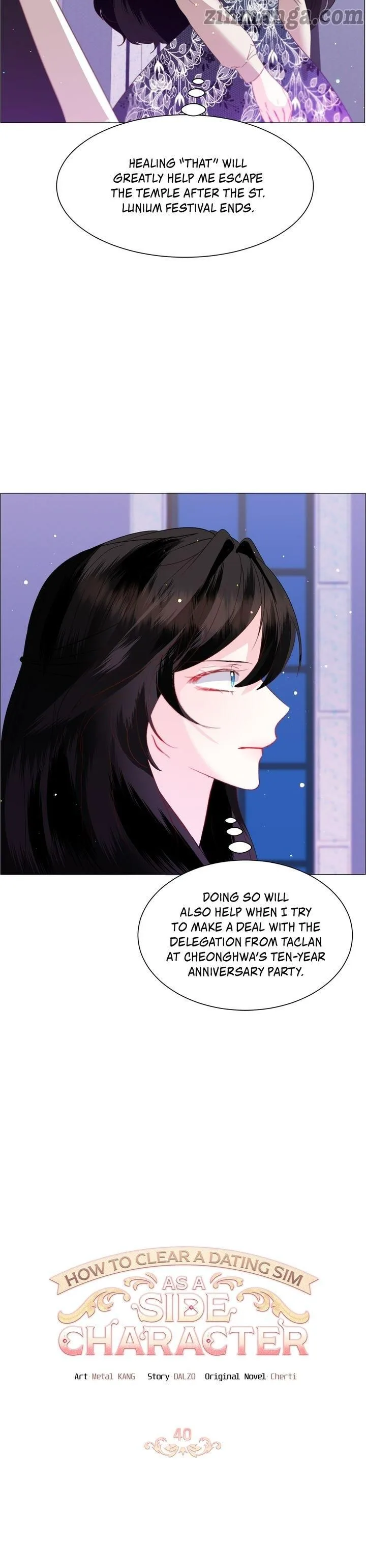 How to Clear a Dating Sim as a Side Character Chapter 40 page 3