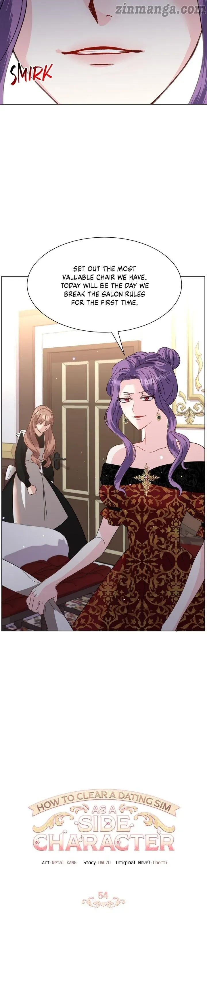 How to Clear a Dating Sim as a Side Character Chapter 54 page 3