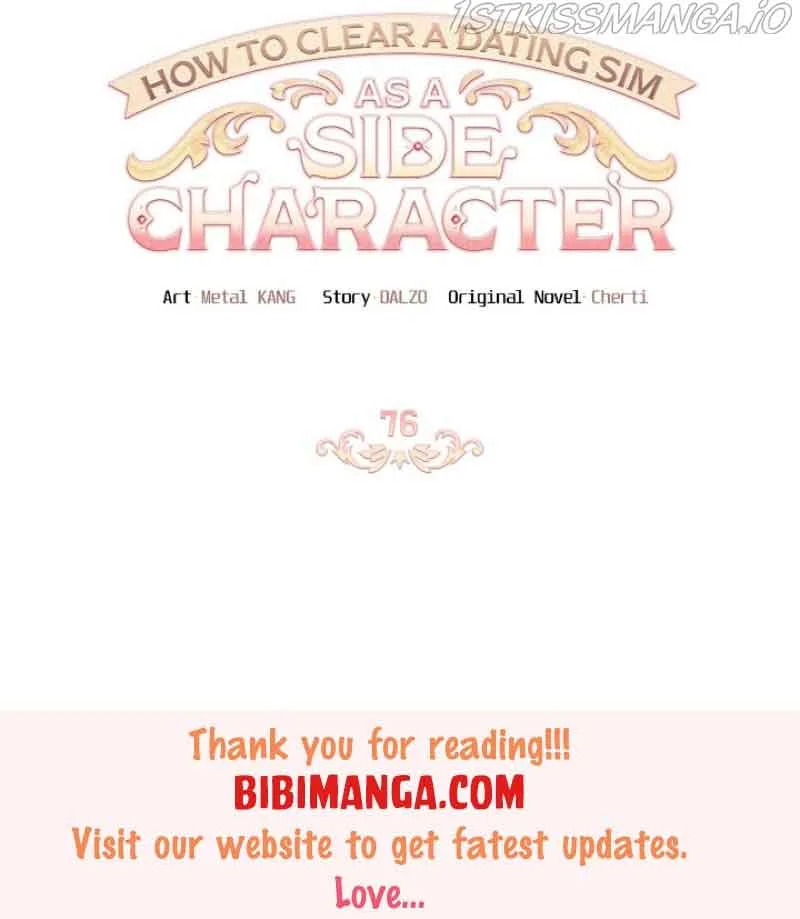 How to Clear a Dating Sim as a Side Character Chapter 76 page 4