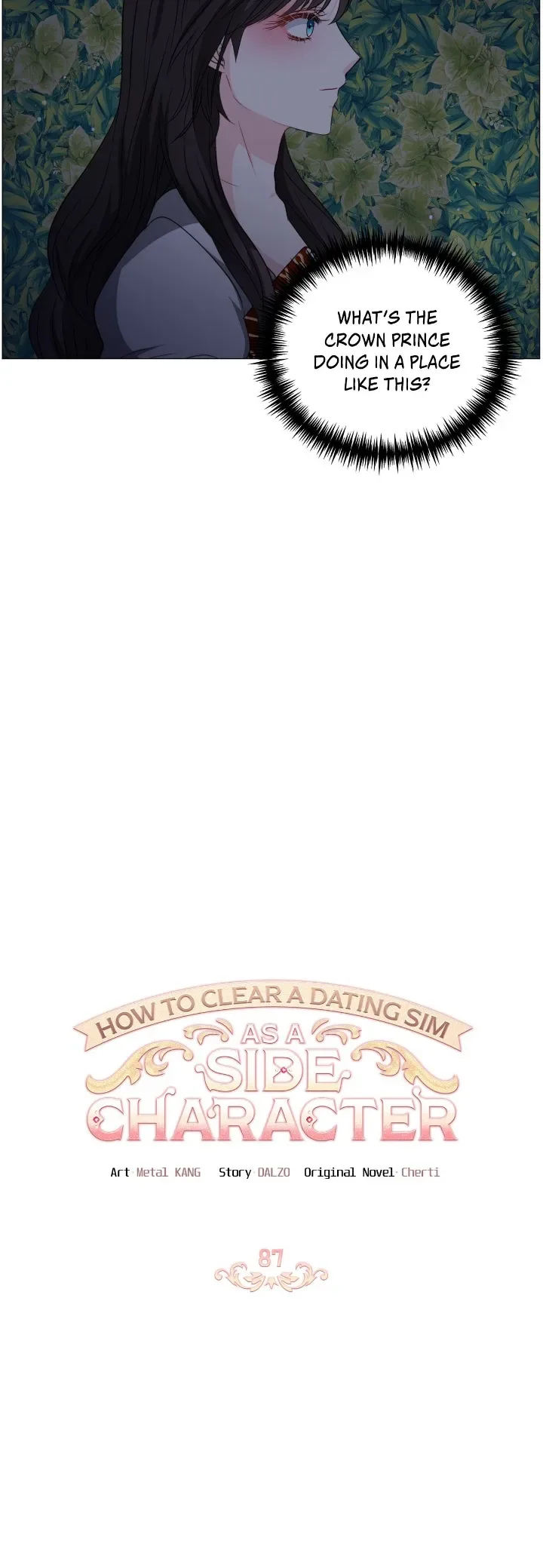 How to Clear a Dating Sim as a Side Character Chapter 87 page 7