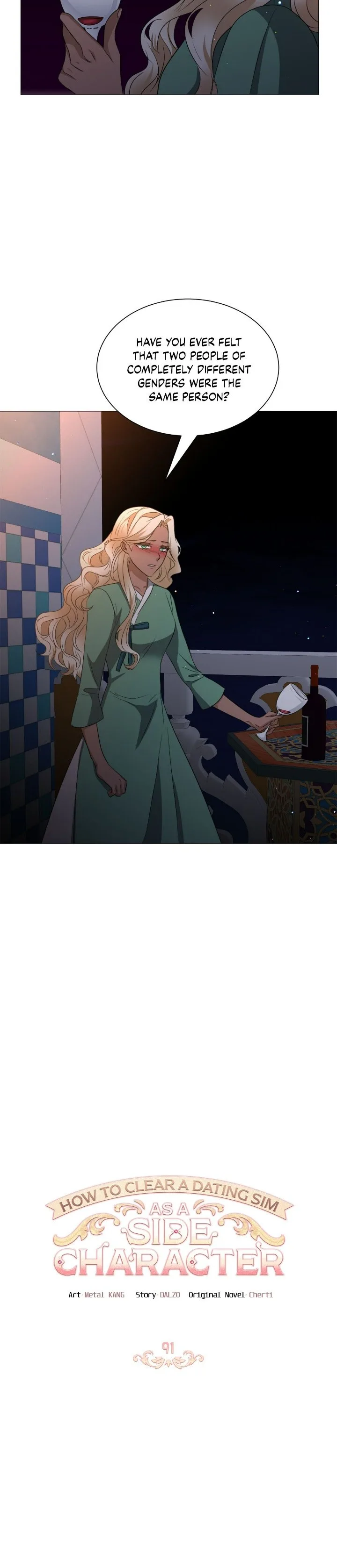 How to Clear a Dating Sim as a Side Character Chapter 91 page 3