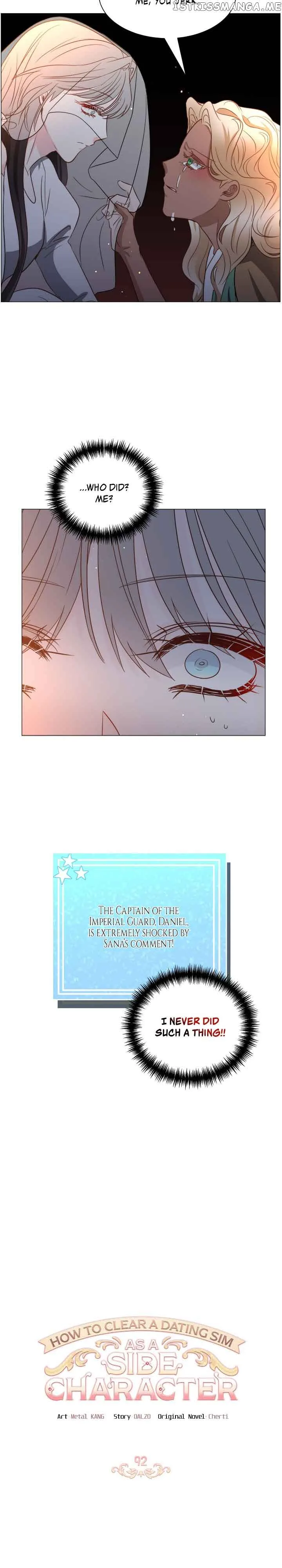 How to Clear a Dating Sim as a Side Character Chapter 92 page 3