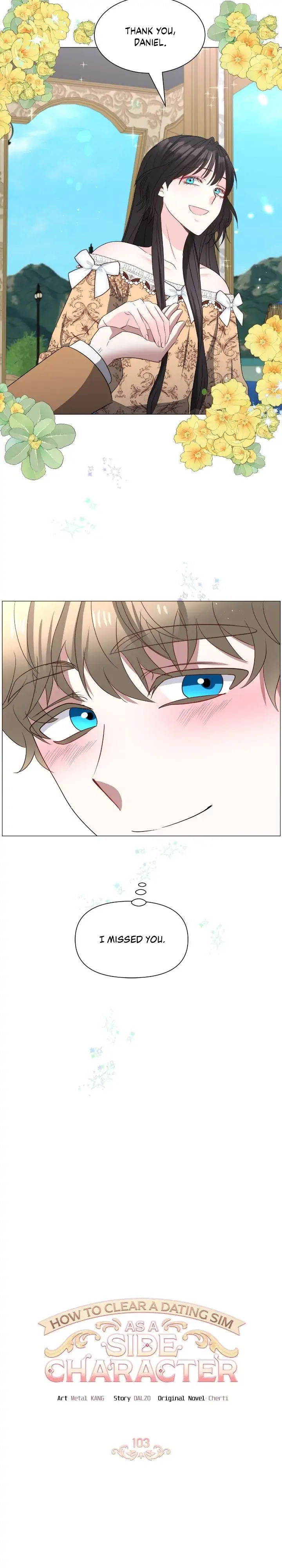How to Clear a Dating Sim as a Side Character Chapter 103 page 3