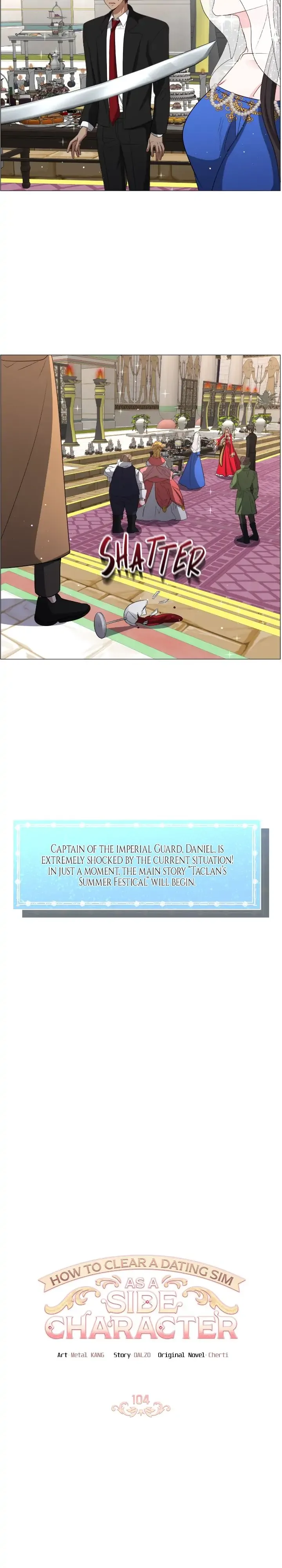 How to Clear a Dating Sim as a Side Character Chapter 104 page 3