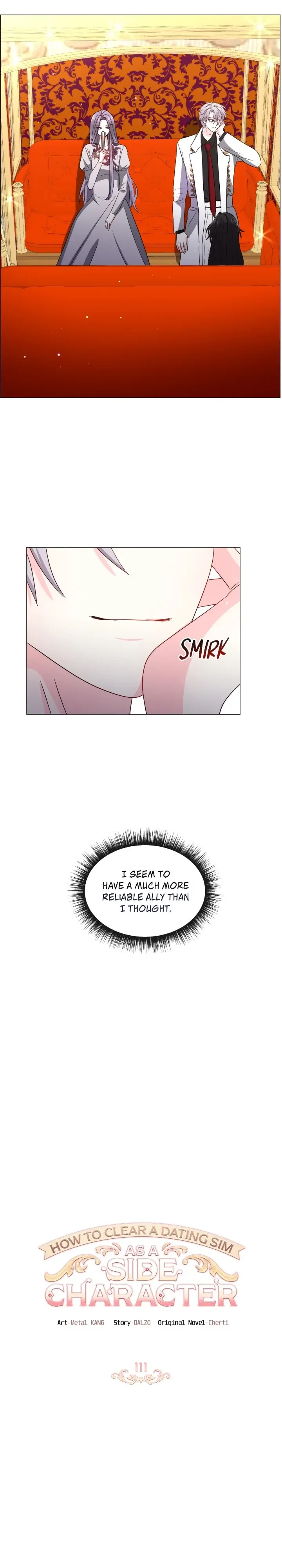 How to Clear a Dating Sim as a Side Character Chapter 111 page 3