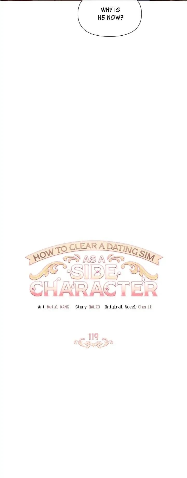 How to Clear a Dating Sim as a Side Character Chapter 119 page 4