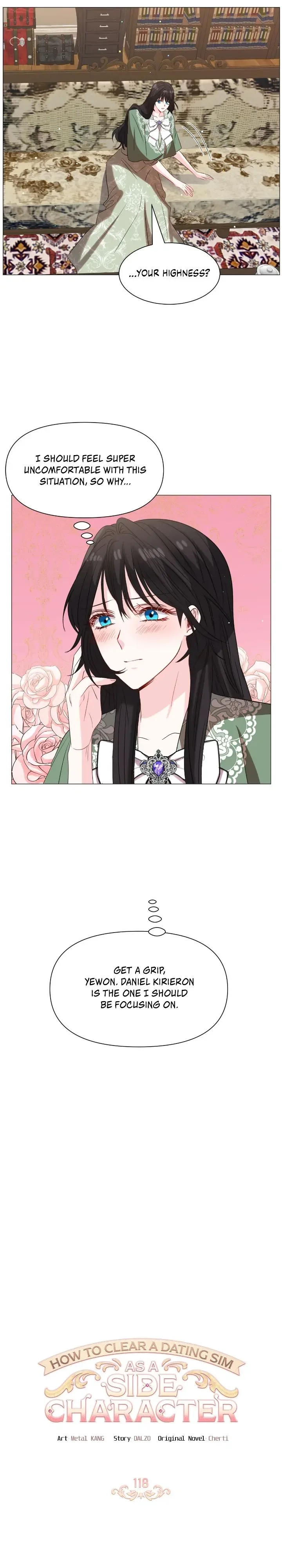 How to Clear a Dating Sim as a Side Character Chapter 118 page 3