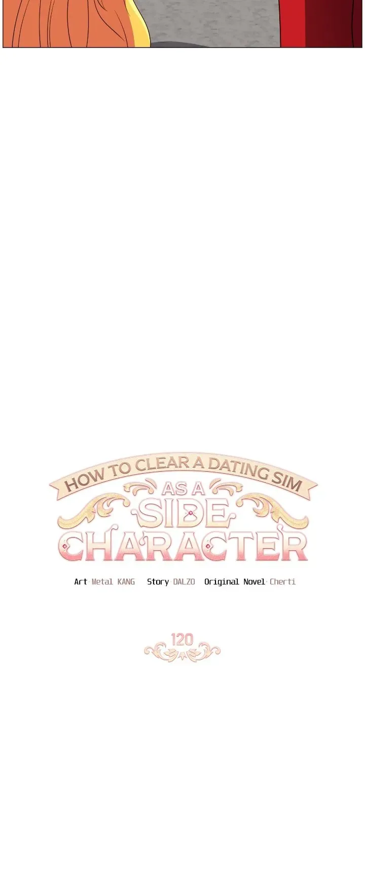 How to Clear a Dating Sim as a Side Character Chapter 120 page 4