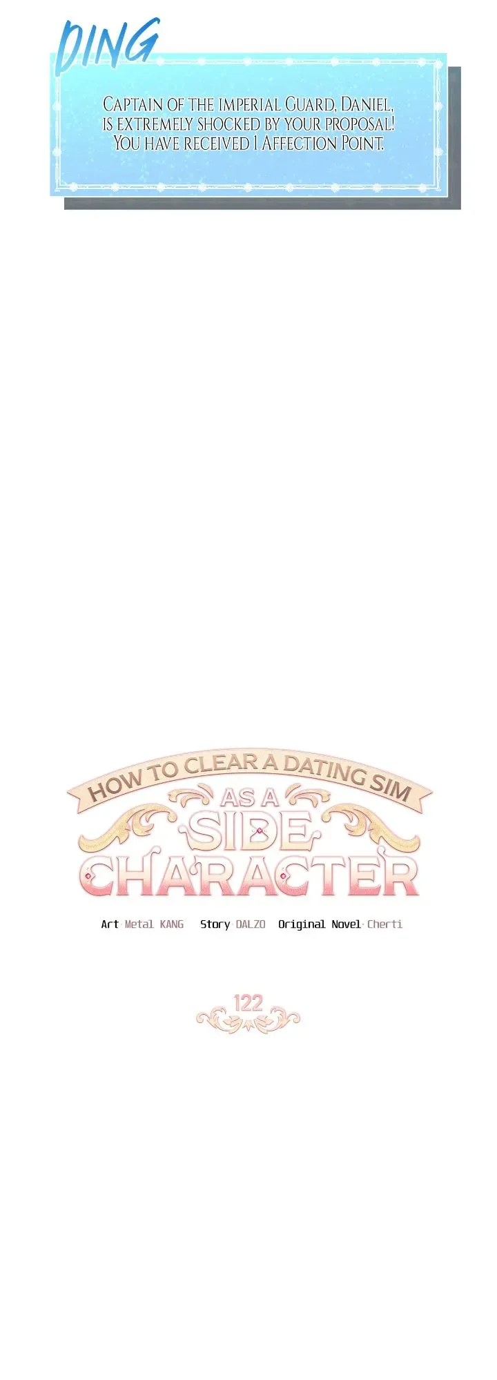 How to Clear a Dating Sim as a Side Character Chapter 122 page 5
