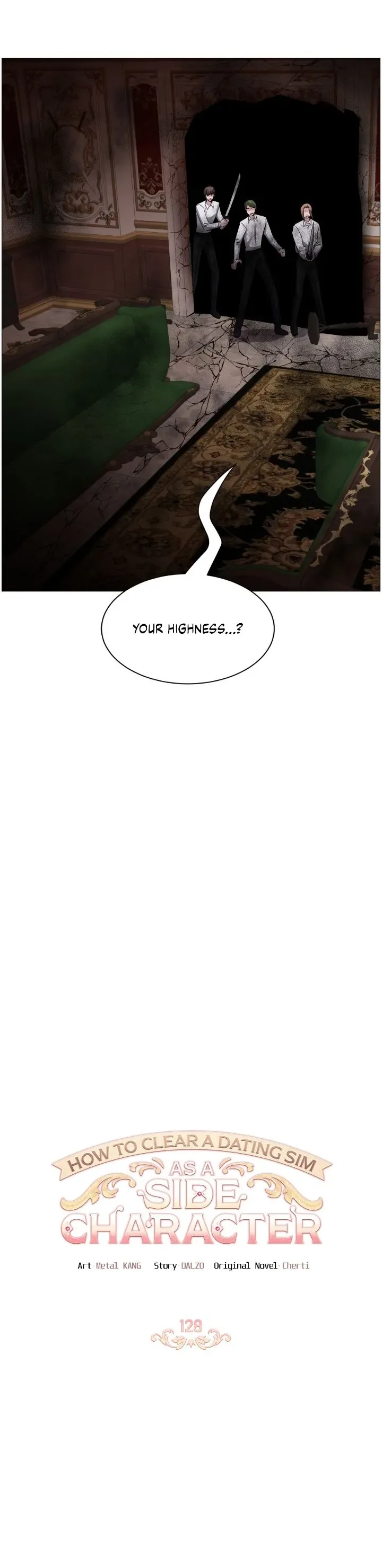 How to Clear a Dating Sim as a Side Character Chapter 128 page 3