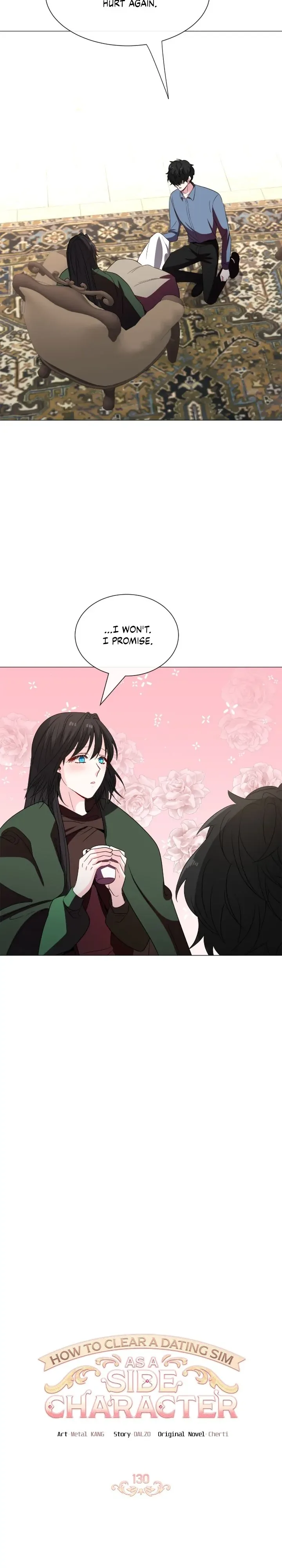 How to Clear a Dating Sim as a Side Character Chapter 130 page 3