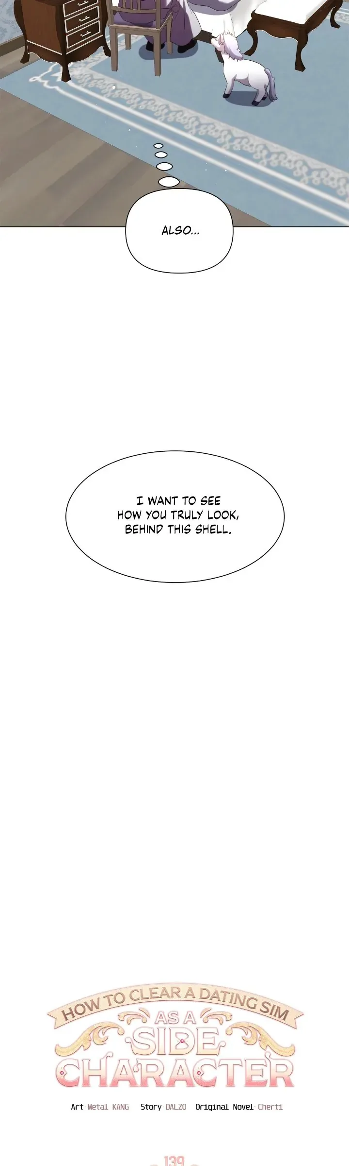 How to Clear a Dating Sim as a Side Character Chapter 139 page 4