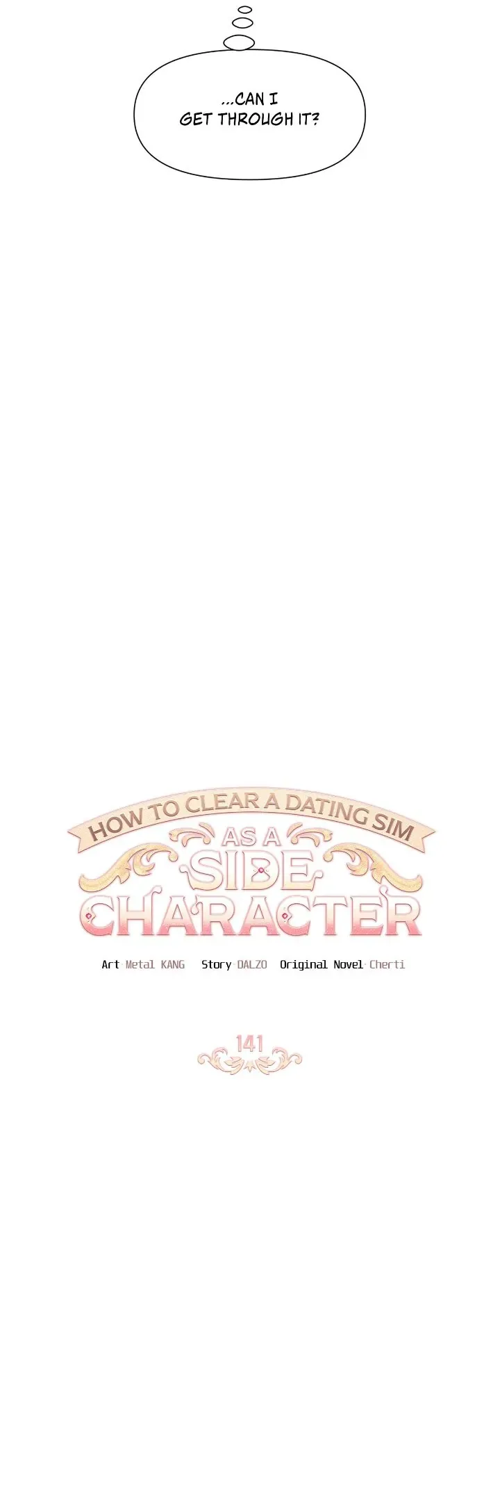 How to Clear a Dating Sim as a Side Character Chapter 141 page 5