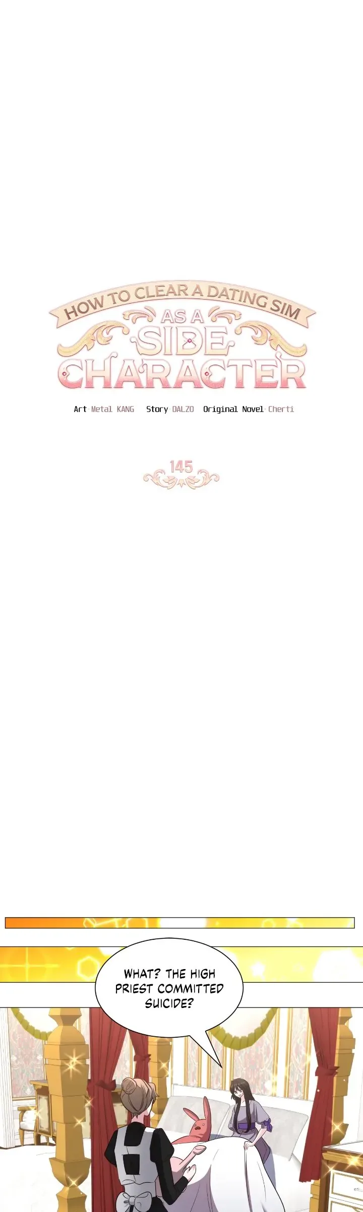 How to Clear a Dating Sim as a Side Character Chapter 145 page 10