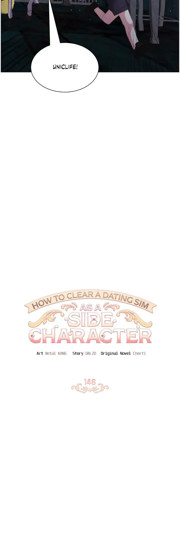 How to Clear a Dating Sim as a Side Character Chapter 146 page 5